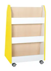 Quadro bokreol tosidig gul B90 x D38 x H98 cm