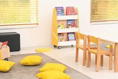 Quadro bokreol tosidig gul B90 x D38 x H98 cm