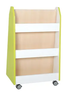 Quadro bokreol tosidig limegrønn B90 x D38 x H98 cm