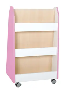 Quadro bokreol tosidig lys rosa B90 x D38 x H98 cm