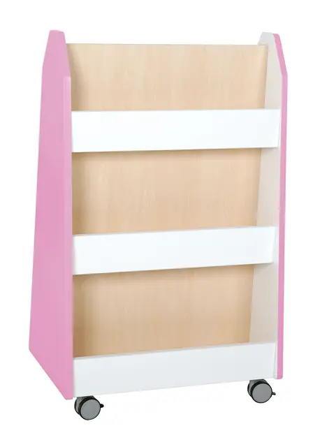 Quadro bokreol tosidig lys rosa B90 x D38 x H98 cm 