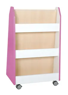 Quadro bokreol tosidig rosa B90 x D38 x H98 cm