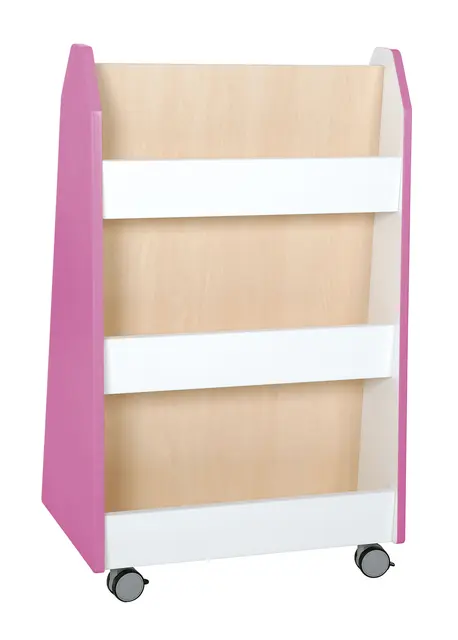 Quadro bokreol tosidig rosa B90 x D38 x H98 cm 