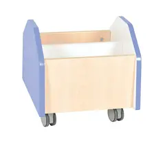 Quadro bokkasse liten bl&#229; B36 x D38 x H36 cm