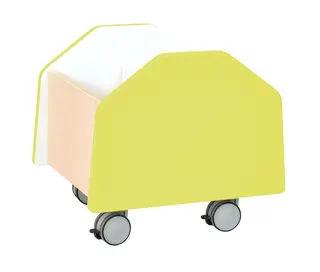 Quadro bokkasse liten limegrønn B36 x D38 x H36 cm