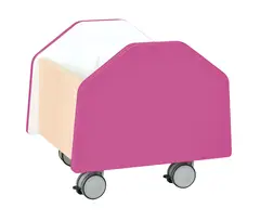 Quadro bokkasse liten rosa B36 x D38 x H36 cm