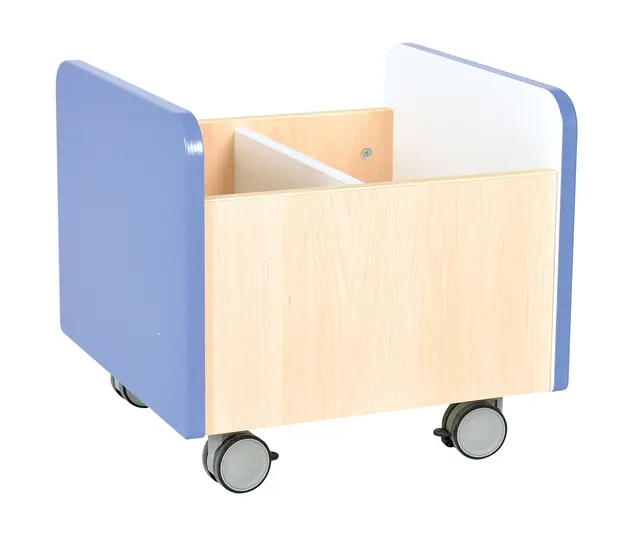 Quadro bokkasse medium blå B42 x D42 x H39 cm 