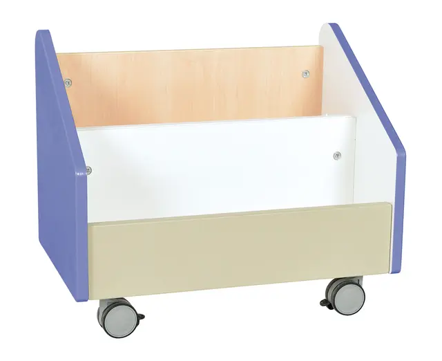 Quadro bokkasse stor blå B55 x D35 x H46 cm 