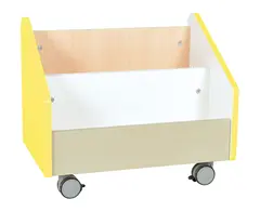 Quadro bokkasse stor gul B55 x D35 x H46 cm