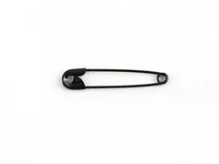 Sikkerhetsnåler store sort L3,4 cm, 25 stk