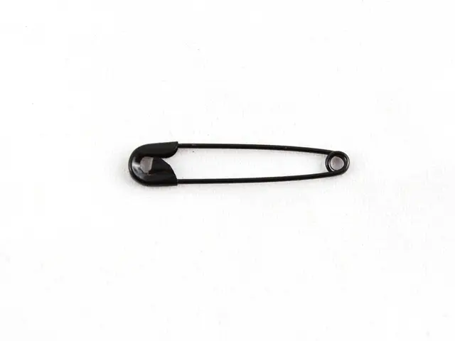 Sikkerhetsnåler storpakk sort L3,4 cm, 1440 stk 