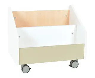 Quadro bokkasse stor hvit B55 x D35 x H46 cm