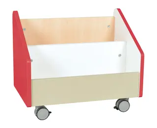 Quadro bokkasse stor rød B55 x D35 x H46 cm