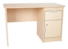 Quadro skrivebord beige B120 x D60 x H76 cm