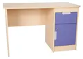 Flexi skrivebord blå B120 x D60 x H76 cm
