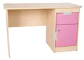 Flexi skrivebord lys rosa B120 x D60 x H76 cm
