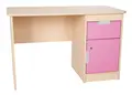 Quadro skrivebord lys rosa B120 x D60 x H76 cm