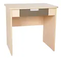 Flexi skrivebord bred skuff brun B80 x D60 x H76 cm