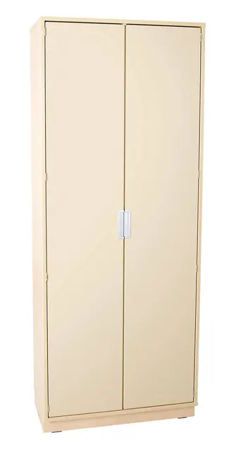 Quadro garderobe beige B80 x D42 x H199 cm 