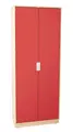 Flexi garderobe rød B79,2 x D60 x H199 cm