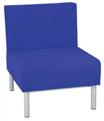 Relax 1 sofa enkel marineblå B62 x D70 x H80 cm