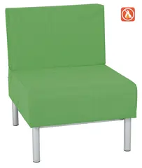 Relax 2 sofa enkel grønn B62 x D70 x H80 cm
