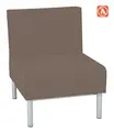 Relax 2 sofa enkel lys brun B62 x D70 x H80 cm