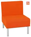 Relax 2 sofa enkel oransje B62 x D70 x H80 cm