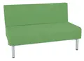 Relax 1 sofa dobbel grønn B123 x D70 x H80 cm