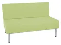 Relax 1 sofa dobbel lys grønn B123 x D70 x H80 cm