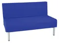 Relax 1 sofa dobbel marineblå B123 x D70 x H80 cm