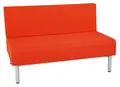 Relax 1 sofa dobbel oransje B123 x D70 x H80 cm