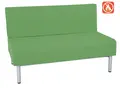 Relax 2 sofa dobbel grønn B123 x D70 x H80 cm