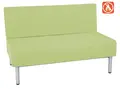 Relax 2 sofa dobbel lys grønn B123 x D70 x H80 cm