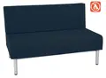 Relax 2 sofa dobbel mørk grå B123 x D70 x H80 cm