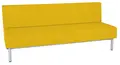 Relax 1 sofa trippel sennepsgul B145 x D70 x H80 cm