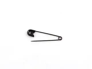 Sikkerhetsnåler storpakk sort L3,4 cm, 1440 stk