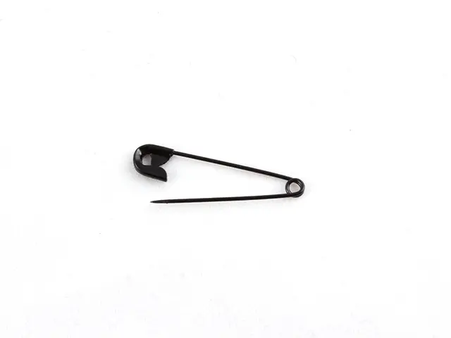 Sikkerhetsnåler storpakk sort L3,4 cm, 1440 stk 