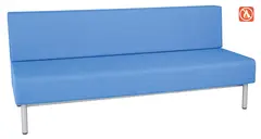 Relax 2 sofa trippel lys blå B145 x D70 x H80 cm