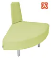 Relax 2 utvendig sofa lys grønn B70 x D70 x H80 cm