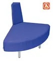 Relax 2 utvendig sofa marine blå B70 x D70 x H80 cm