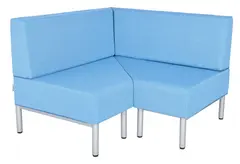 Relax 1 innvendig sofa lys blå B110 x D110 x H80 cm 