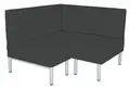 Relax 1 innvendig sofa mørk grå B110 x D110 x H80 cm