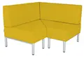 Relax 1 innvendig sofa sennepsgul B110 x D110 x H80 cm