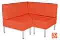 Relax 2 innvendig sofa oransje B110 x D110 x H80 cm