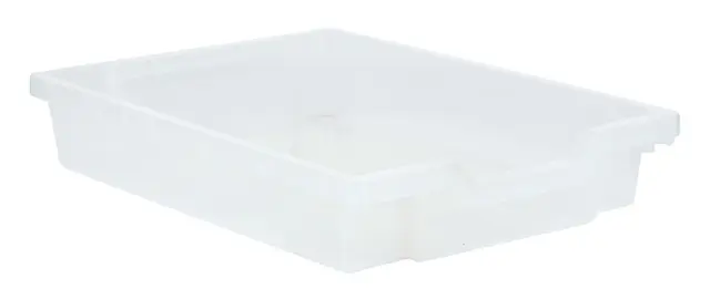 Quadro plastskuff liten transparent B31 x D43 x H8 cm 