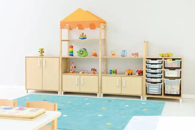 Quadro plastskuff liten transparent B31 x D43 x H8 cm 