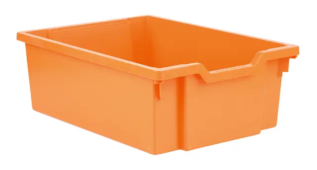 Quadro plastskuff medium oransje B31 x D43 x H15 cm 