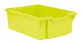 Quadro plastskuff medium limegrønn B31 x D43 x H15 cm