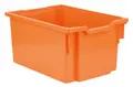 Quadro plastskuff stor oransje B32 x D43 x H23 cm